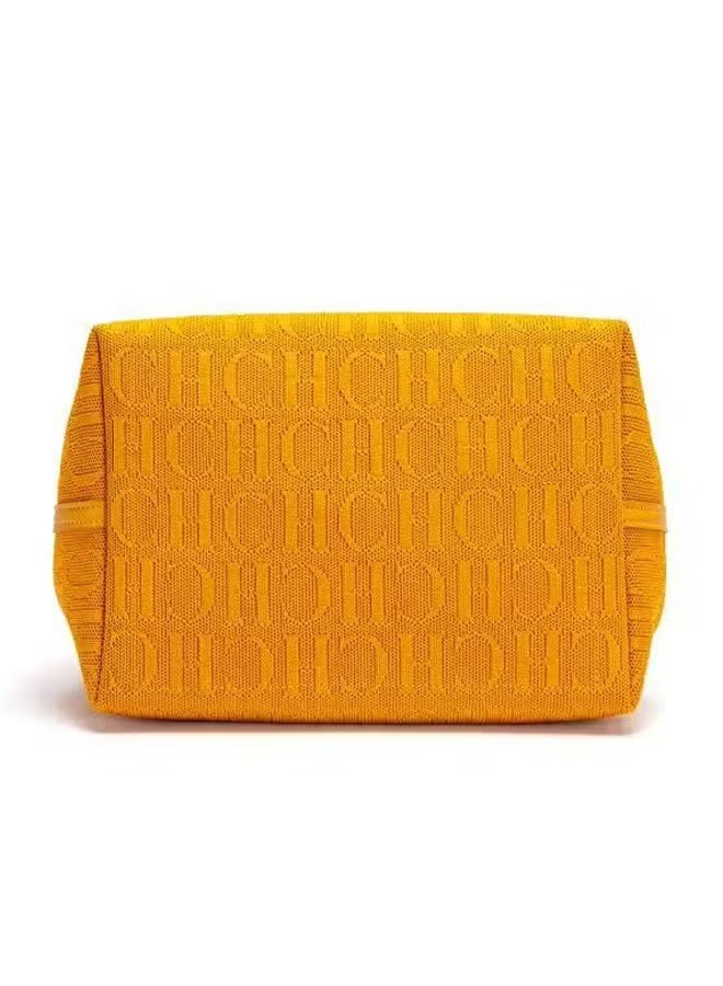 Chchmu CHCH New Fashionable Design Women's Large-capacity Tote Bag Yellow - Image 4